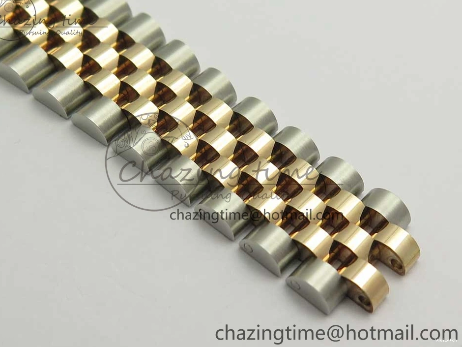 Jubilee RG Dial RG GMF SS 904 Wrapped on RG A2836 Roman Bracelet SS 36mm DateJust Wrapped 116231 0323